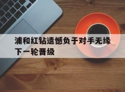 合乐彩票平台-浦和红钻遗憾负于对手无缘下一轮晋级