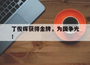 合乐彩票平台-丁俊晖获得金牌，为国争光！